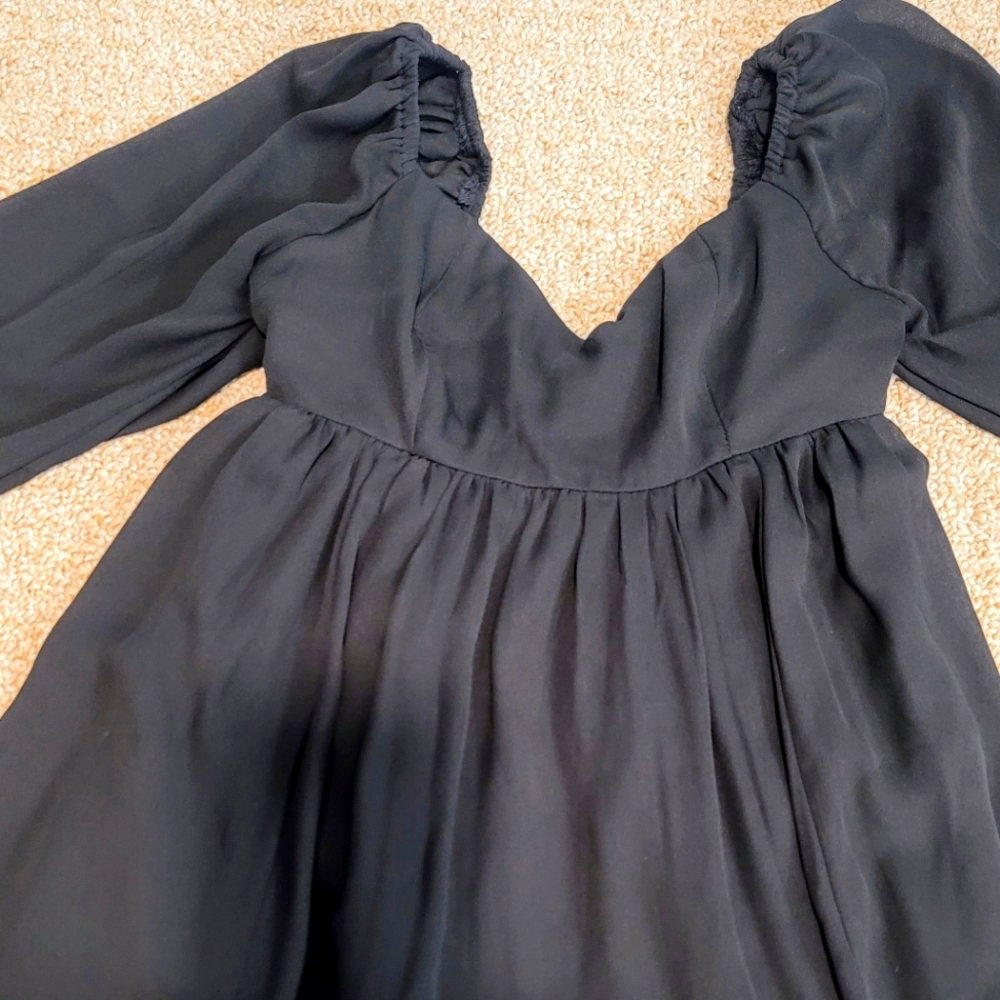 Abercrombie chiffon mini dress